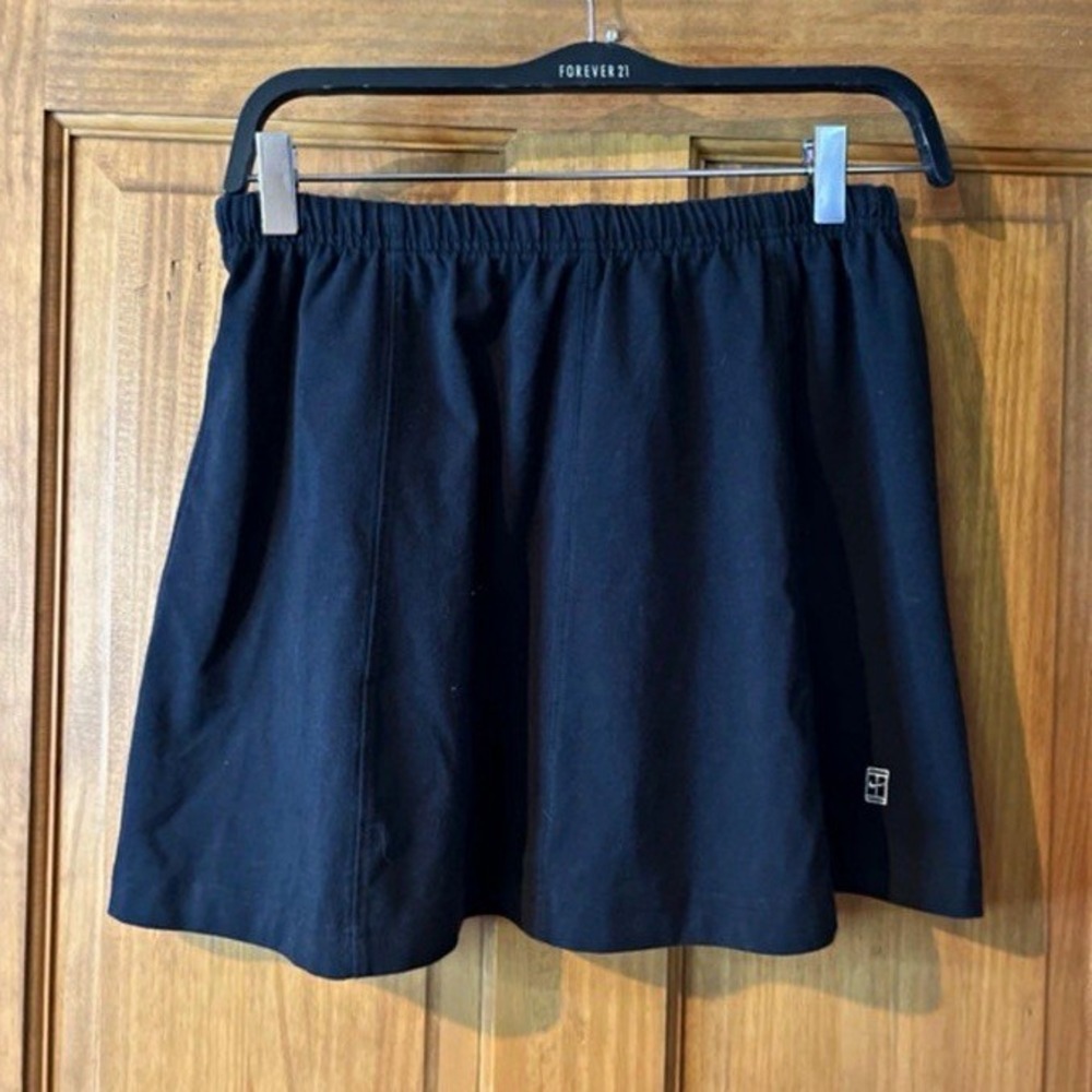 Nike Court Dri-FIT Tennis Skirt Skort Medium Black Activewear Athletic Golf
